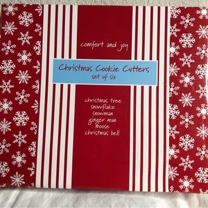 Christmas Cookie Cutters Set of 6